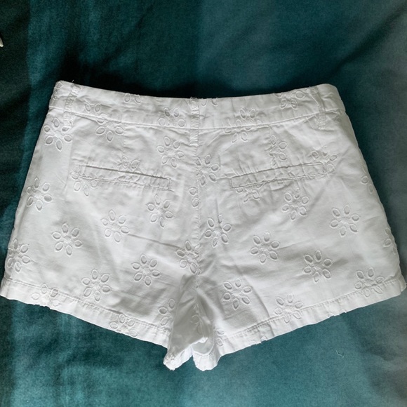 KEDS White Eyelet Cotton Shorts - Picture 4 of 4